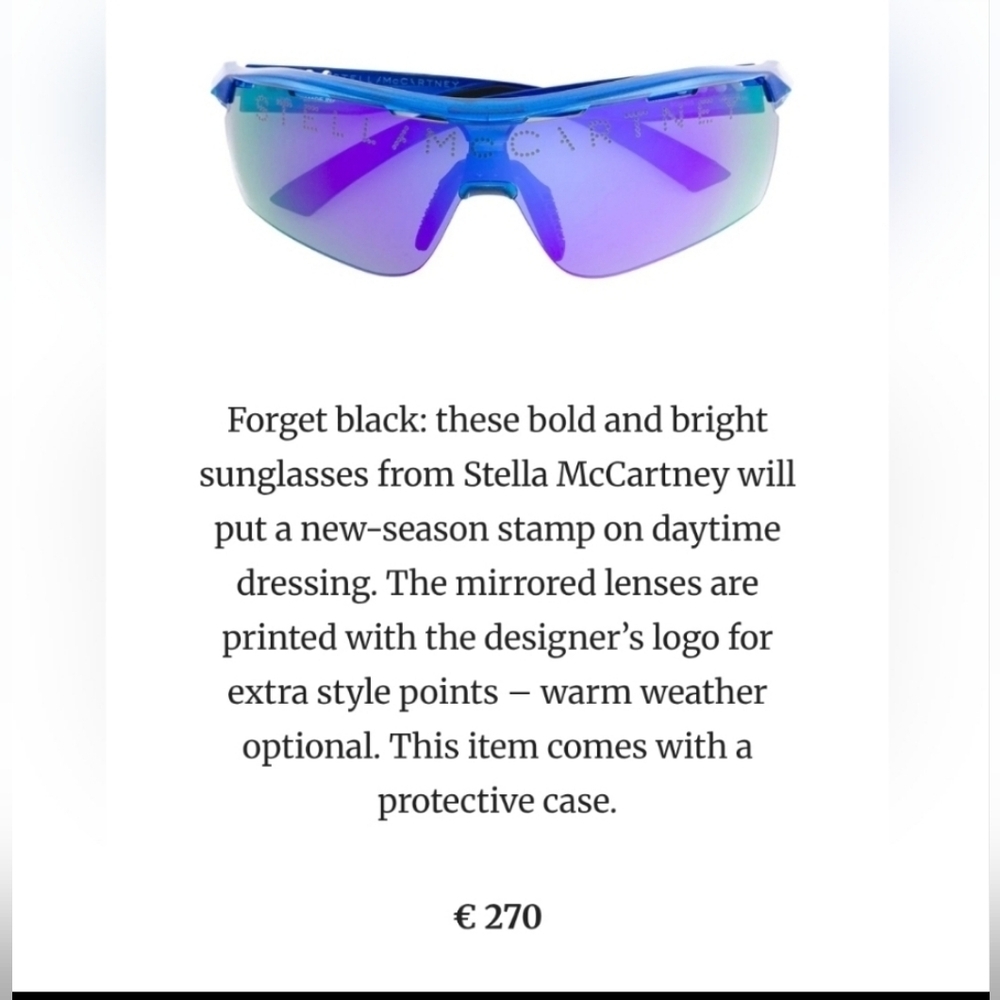 Stella McCartney sunglasses with case NEW - Picture 2 of 9